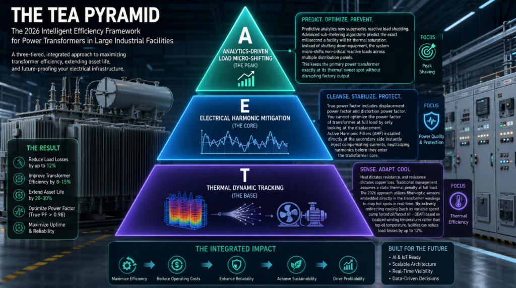 The Application Logic of the TEA Pyramid in Large-Scale Factory Power Distribution Rooms