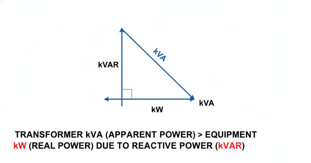 power triangle vector diagram