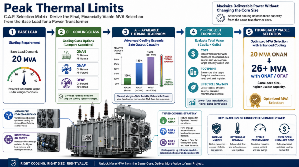 Power Transformer Capacity & Rating Range S...