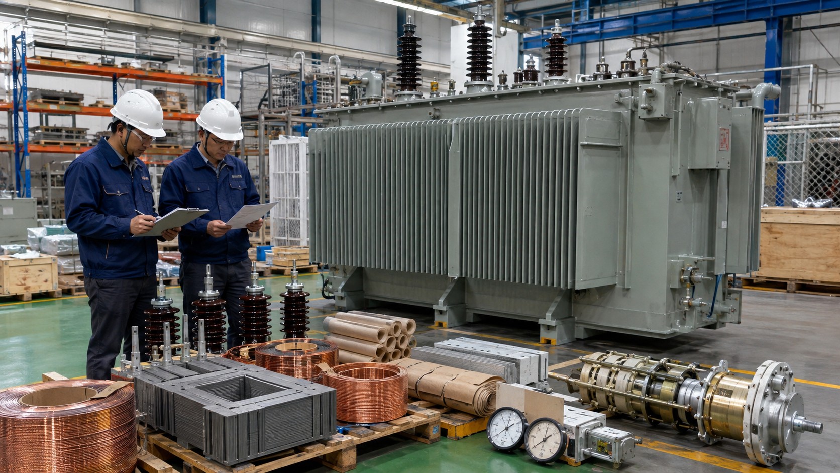 Power transformer components manufacturing facility