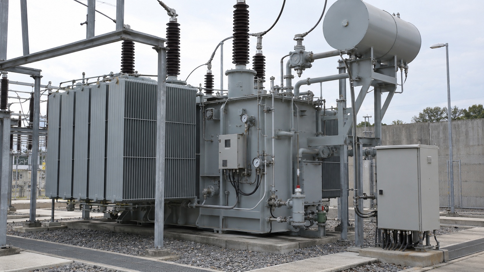 power transformer protection relay panel
