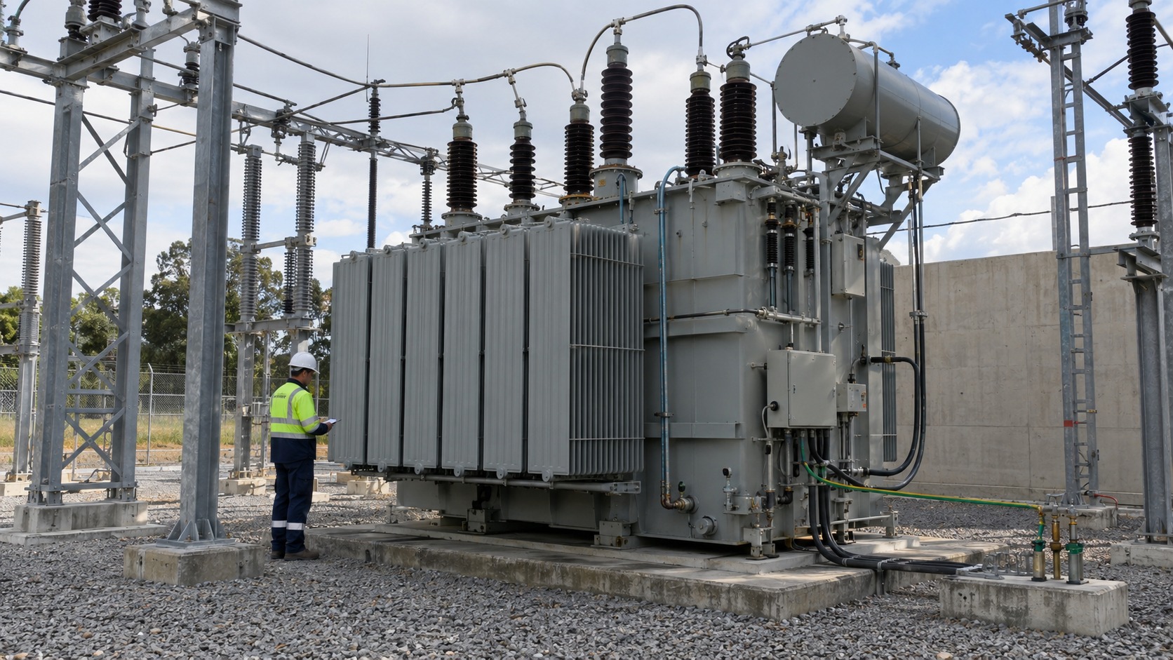 dry-type transformer winding connections